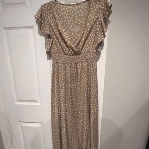 Tan dress